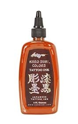 Kuro Sumi Tattoo Ink - Rising Sun Orange