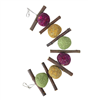 Hanging Apple Wood/Flavored Hay Balls Treat