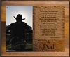 Cowboy Dad Plaque