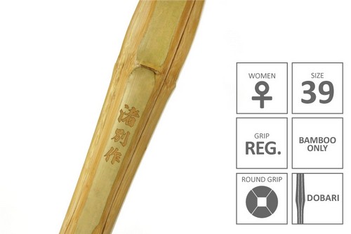 Top Quality TOKUSEN MADAKE Select Shinai - "NAGISA BESSAKU" Size 39 for Women (BAMBOO only)