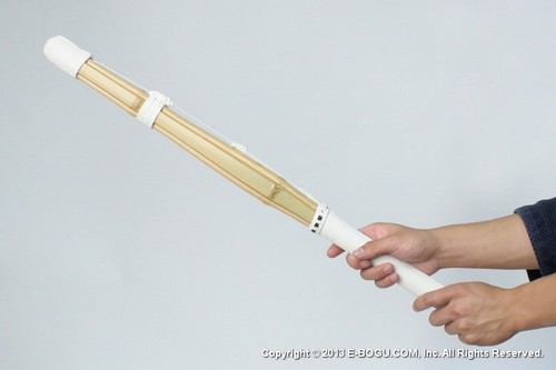 SUPER HEAVY :: Indoor Self Training Short (for both hands) Suburi Shinai Oval Grip [Assembled - Size 77cm/30.5in]