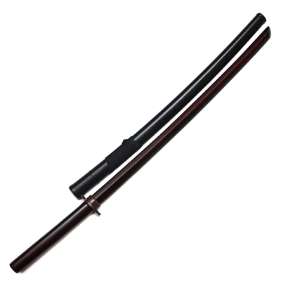 Basic Series :: Iaido Practice Set (Red Oak Bokken with Tsuba & Saya)