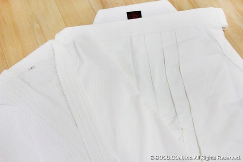 Top Quality WHITE #8,000 Hakama & Single Layer Keikogi Set