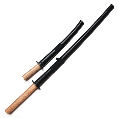 Master Series :: Oak Bokken Set with Sayas (Long and Short) NATURAL