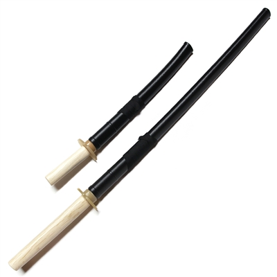 Master Series :: Oak Bokken Set with Sayas (Long and Short) NATURAL WHITE