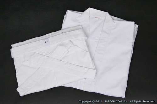 Top Quality IAIDO Gi & Tetron Hakama Set (White)