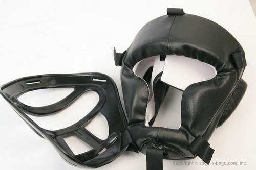Head Guard in PVC (Removable Mask)