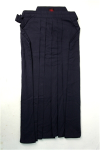 Light Weight Navy Blue Cotton Hakama Size18