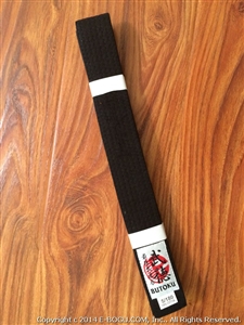 ** OUTLET ** Martial arts obi (Black) -size 5