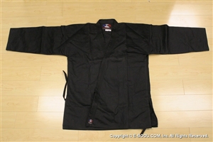 ** OUTLET ** Medium Black Karate Uniform - Size 7