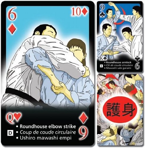 Self Defense Playing Cards