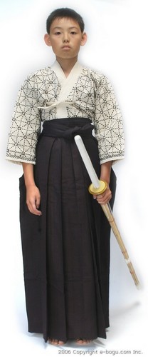 Top Quality Black Tetron Hakama Junior