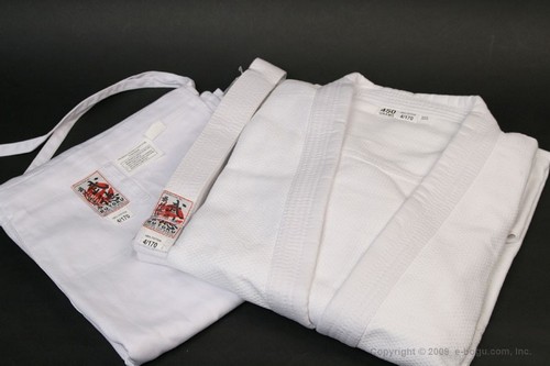 High quality BUTOKU 450G Bleached Judo Uniform Set