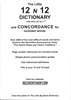 <!610> AA Reference Book - The Little 12 N 12 Dictionary - Regular Print