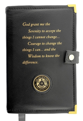 Single Genuine Leather AA Book Cover