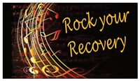 Rock Your Recovery Refrigerator Magnet