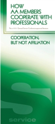 A.A. General Service Conference approved literature - How AA Members Cooperate with Professionals Pamphlet 29