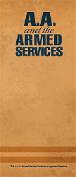 A.A. General Service Conference approved literature - AA and the Armed Services - Pamphlet 50