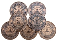 REâ„¢ - AA Bronze Anniversary Medallions