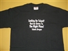 "Looking for Talent..." T-shirt Youth Large Black