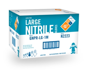 NITRILE NON-POWDERED X-LARGE 4 MIL 10/CASE