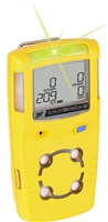 GasAlertMicroClip XL Combustible (% LEL, filtered), oxygen (O2), hydrogen sulfide (H2S), carbon monoxide (CO) - yellow housing, NA version (North America)