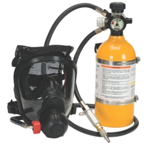 MSA PREMAIRE CADET SUPPLIED AIR RESPIRATORY SYSTEM 10 MIN BOTTLE HYDRO EXP: 4/2019