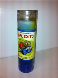 SUCCESS PREPARED SCENTED PILLAR CANDLE IN GLASS (DEL EXITO VELA)