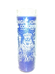 HIGH JOHN THE CONQUEROR SEVEN DAY CANDLE IN GLASS
