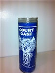 COURT CASE SEVEN DAY CANDLE IN GLASS