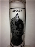 ELEGGUA / ELEGUA / ESU SEVEN DAY CANDLE IN GLASS