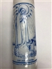 OUR LADY OF FATIMA SEVEN DAY UNSCENTED WHITE CANDLE IN GLASS