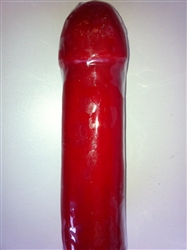 IMAGE CANDLE FOR MALE PENIS RED 6.5"