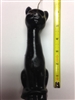 IMAGE CANDLE BLACK CAT 6" TALL