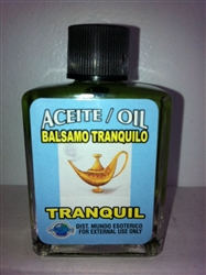 MAGICAL AND DRESSING OIL (ACEITE) 1/2OZ - TRANQUIL (BALSAMO TRANQUILO)