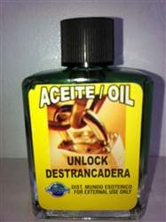 MAGICAL AND DRESSING OIL (ACEITE) 1/2OZ - UNLOCK (DESTRANCADERA)