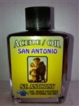 MAGICAL AND DRESSING OIL (ACEITE) 1/2OZ - SAINT ANTHONY (SAN ANTONIO)