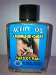 MAGICAL AND DRESSING OIL (ACEITE) 1/2OZ - TEARS OF A MAN (LAGRIMAS DE HOMBRE)