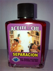 MAGICAL AND DRESSING OIL (ACEITE) 1/2OZ BREAK UP (SEPARACION)