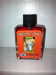 MAGICAL AND DRESSING OIL (ACEITE) 1/2OZ LOVE ( AMOR )