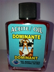 MAGICAL AND DRESSING OIL (ACEITE) 1/2OZ FOR DOMINANT (DOMINANTE)