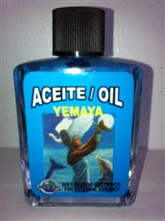 MAGICAL AND DRESSING OIL (ACEITE) 1/2 OZ FOR ORISHA YEMAYA