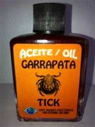 MAGICAL AND DRESSING OIL (ACEITE) 1/2 OZ FOR TICK (GARRAPATA)