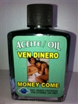 MAGICAL AND DRESSING OIL (ACEITE) 1/2 OZ FOR MONEY COME (VEN DINERO)