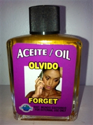 MAGICAL AND DRESSING OIL (ACEITE) 1/2 OZ - FORGET (OLVIDO)