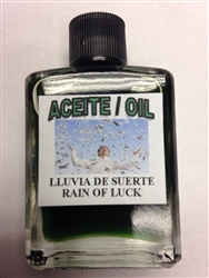 MAGICAL AND DRESSING OIL (ACEITE) 1/2 OZ - RAIN OF LUCK (LLUVIA DE SUERTE)