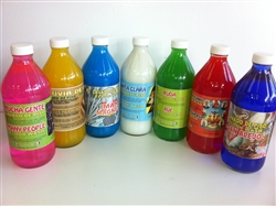 FLOOR WASH 16OZ ( LAVADO DE PISO ) MULTIPLE TYPES GLASS BOTTLES