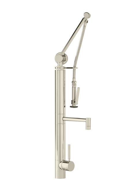 WATERSTONE CONTEMPORARY GANTRYÂ® PULLDOWN FAUCET â€“ STRAIGHT SPOUT 3700