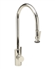 WATERSTONE CONTEMPORARY EXTENDED REACH PLP PULLDOWN FAUCET â€“ LEVER SPRAYER 5700