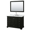 Deborah 48" Single Bathroom Vanity by Wyndham Collection - Dark Espresso